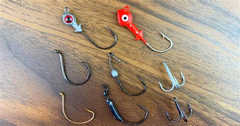 what are fishing hooks made of